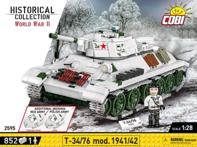 Cobi t-34 közepes tank építőkészlet