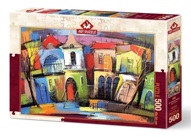 Mesebeli ház puzzle 500 darabos