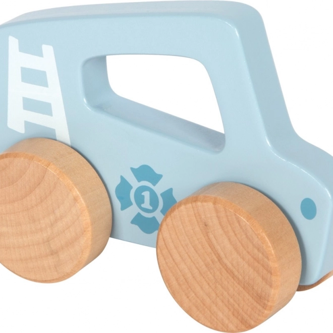 Fa kék kisautó gyerekeknek Small Foot