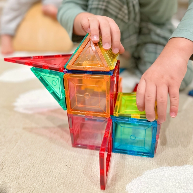 Woopie mágneses Montessori építő kockák 3D