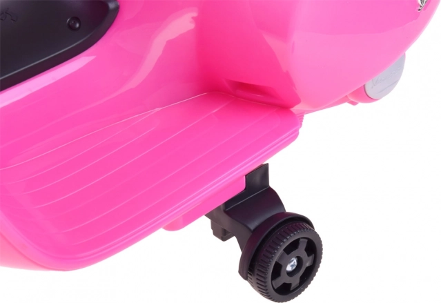 Gyermek Elektromos Robogó Vespa – rózsaszín