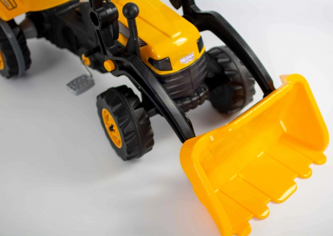 Pedálos traktor buldózerrel Woopie-tól