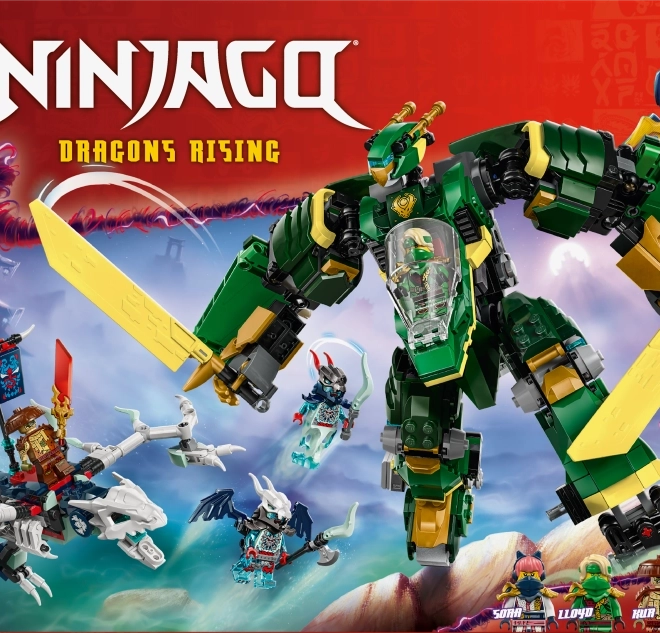 Lego Ninjago Lloyd sugárhajtású robot