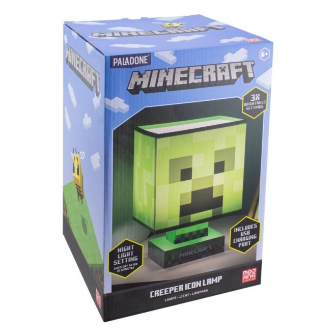 Creeper lámpa és USB töltő