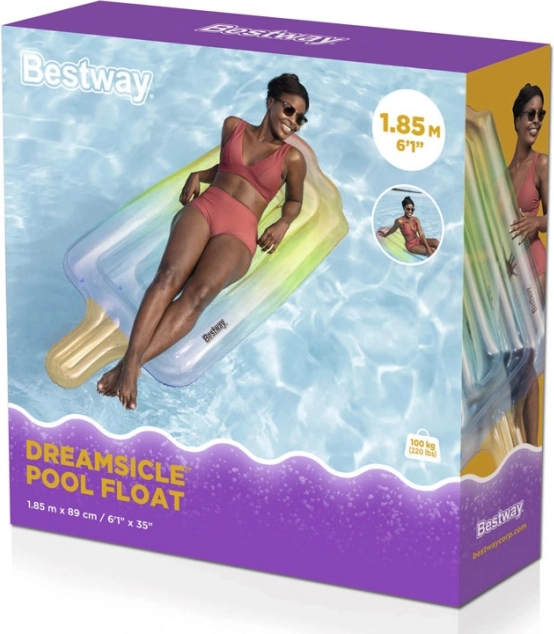 Bestway felfújható matrac fagyi formában 185 cm