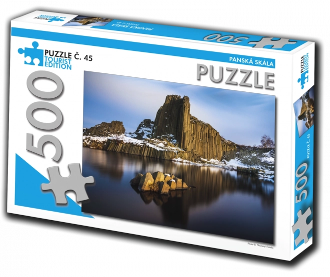 Turista kiadás puzzle Panská Skála 500 darabos