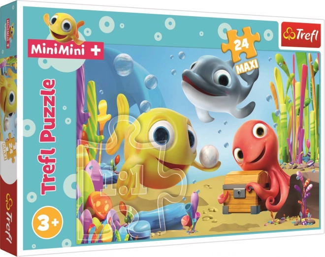 Rybka MiniMini MAXI 24 darabos puzzle