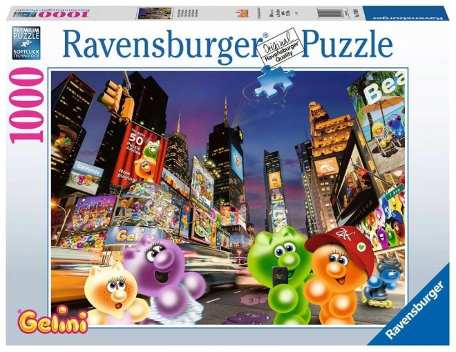 Ravensburger puzzle Gelini Time Square 1000 darab