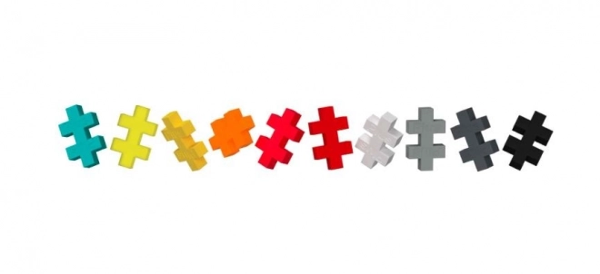 Plus-Plus puzzle számok alapján - űr, 500 darab