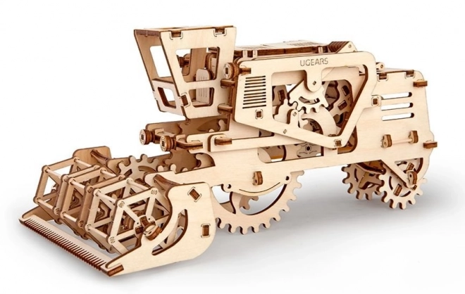Ugears 3D puzzle - Kombájn 154 darab