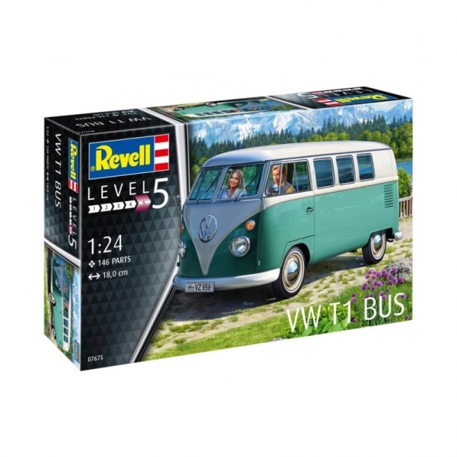 Volkswagen T1 Samba busz makett