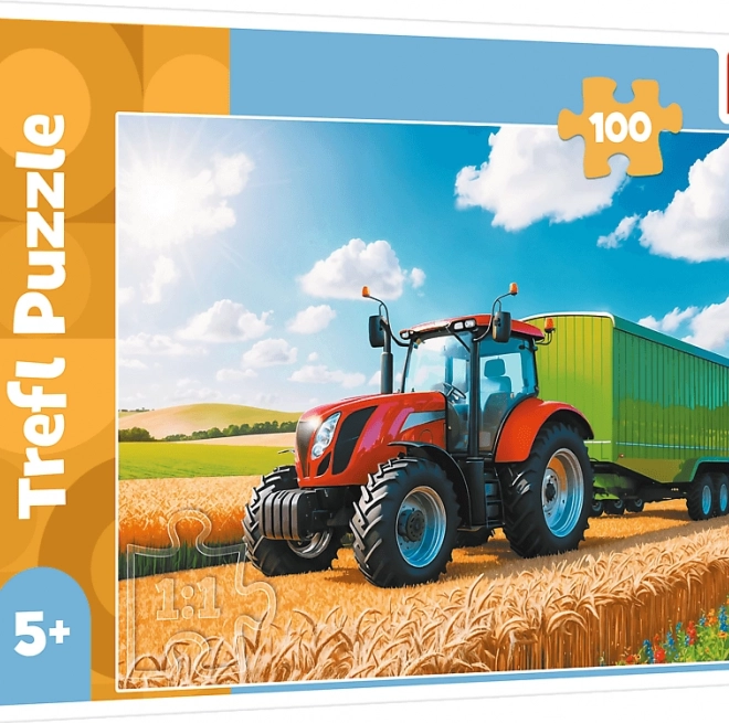 Trefl Puzzle Mezőgazdasági technika 100 darab