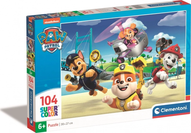 Paw Patrol puzzle - 104 darab