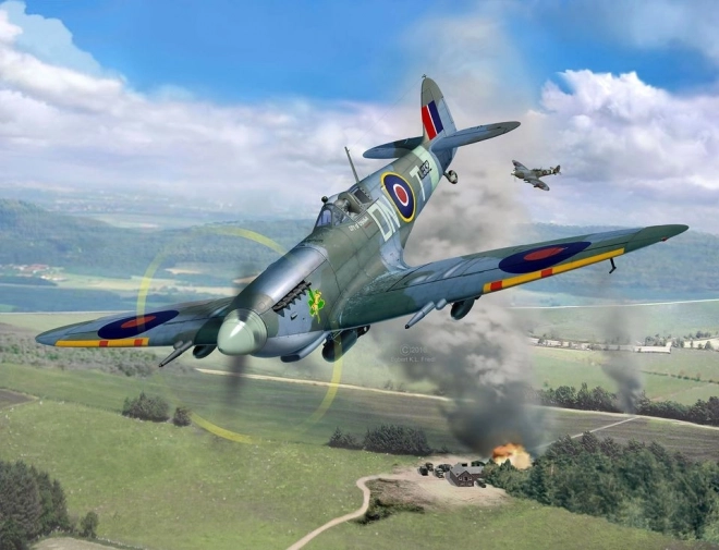 Spitfire Mk.IXC repülőgép modell készlet