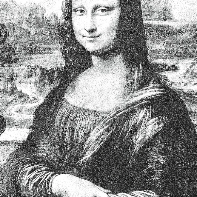 Mona Lisa Puzzle 500 darabos kerettel a TREFL-től