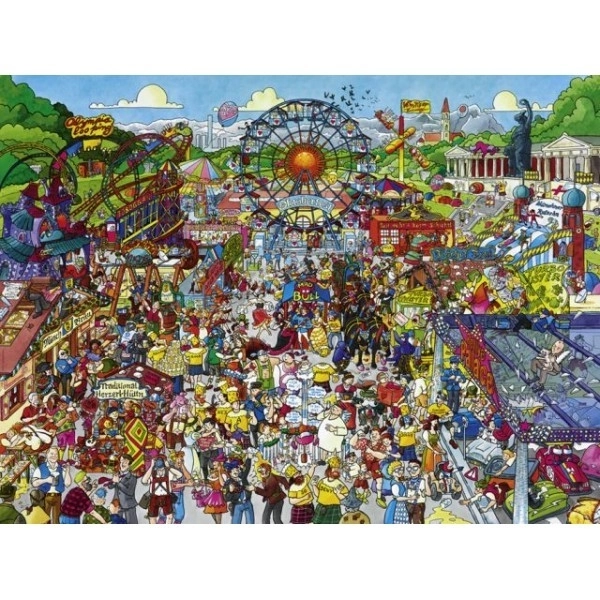 Heye Puzzle Oktoberfest 1500 darabos