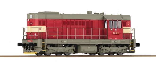 Diesel mozdony 742 162-1, ČD