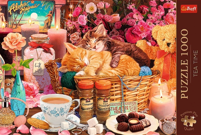 Trefl prémium puzzle - Tea Time - Minden Ami Kellemes