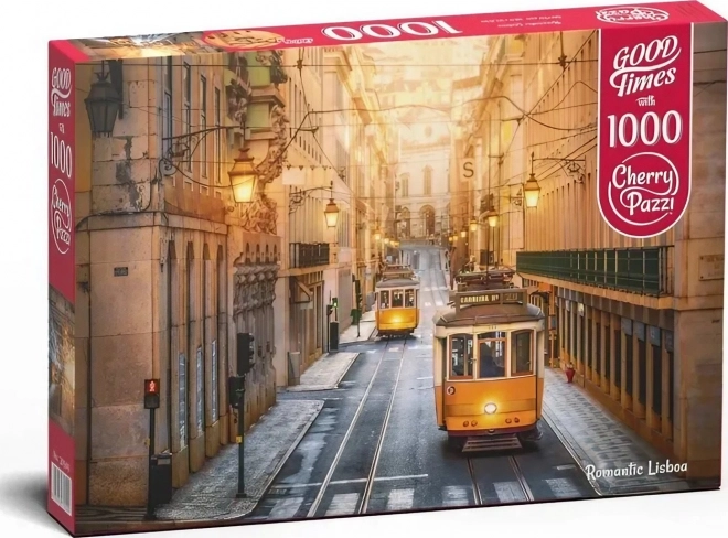 Romantikus Lisszabon puzzle - 1000 darab