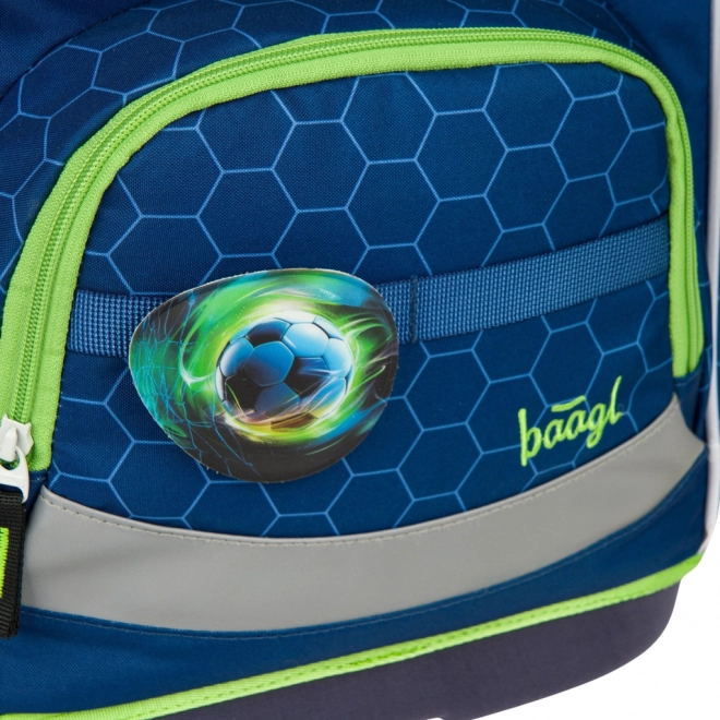 Zippy plus iskolatáska focilabda mintával