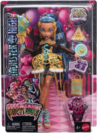 Monster High Szörnyencukiszülinap – Cleo De Nile baba