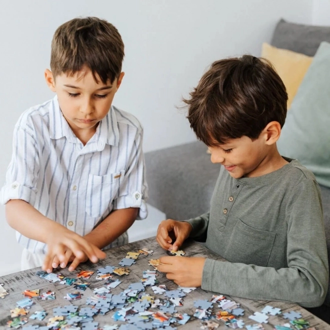 Trefl puzzle gyerekek érzelmei 200 darabos