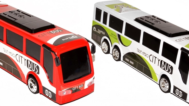 Műanyag busz 35 cm – 2 szín