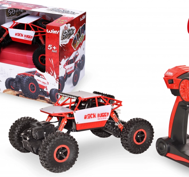 Auto Rock Buggy Vörös Skarabeusz