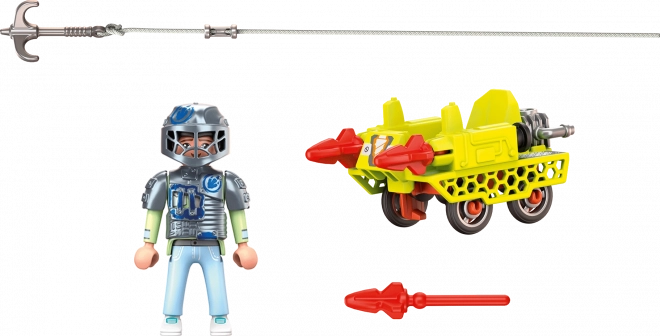 Playmobil dino bányai kocsi