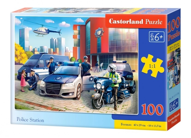 Rendőrállomás 100 darabos puzzle