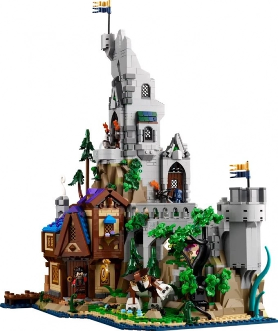 lego ideas: a vörös sárkány meséje dungeons & dragons