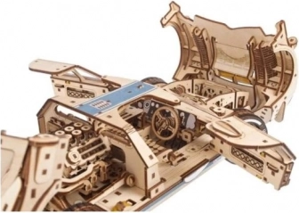 Ugears 3D fa mechanikus puzzle Endurance Racer