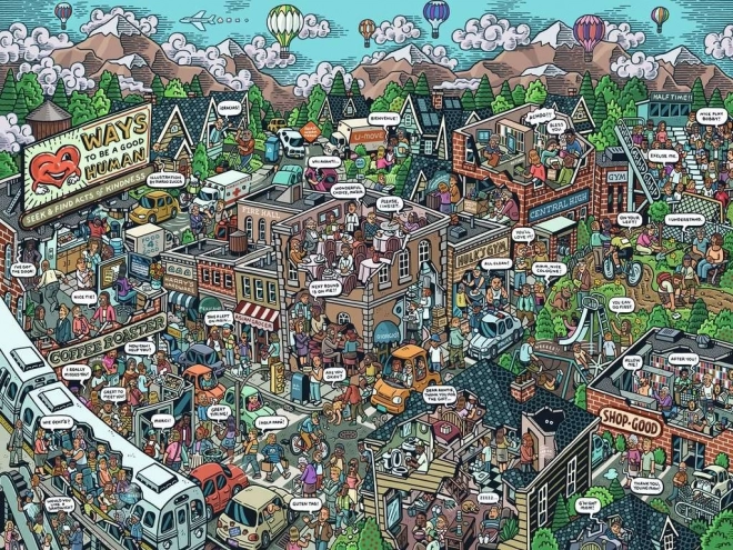 Ravensburger puzzle Kedvesség cselekedetei 750 darabos