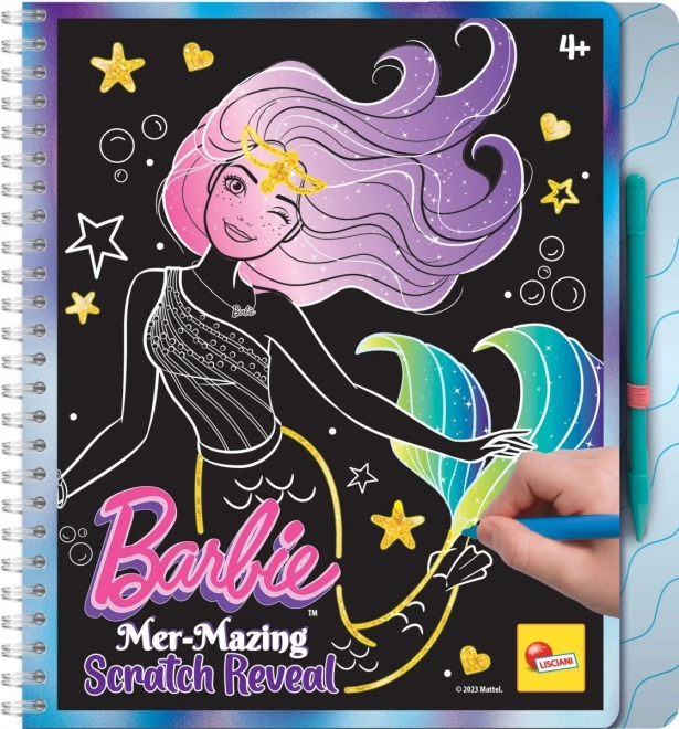 Barbie varázslatos színes kaparófizet