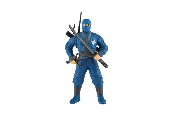 Ninja figura 10 cm kiegészítőkkel