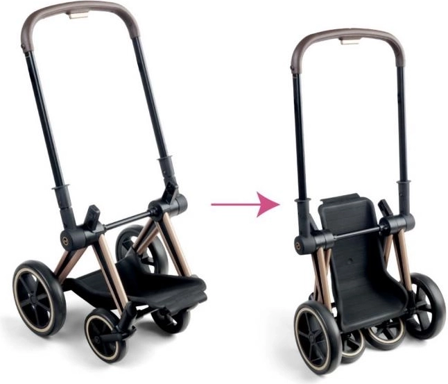 Cybex 3 az 1-ben fekete babakocsi