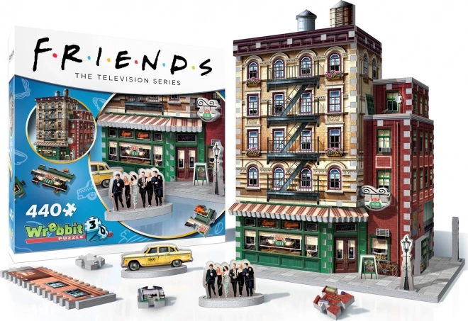 3D Central Perk puzzle 440 darabos