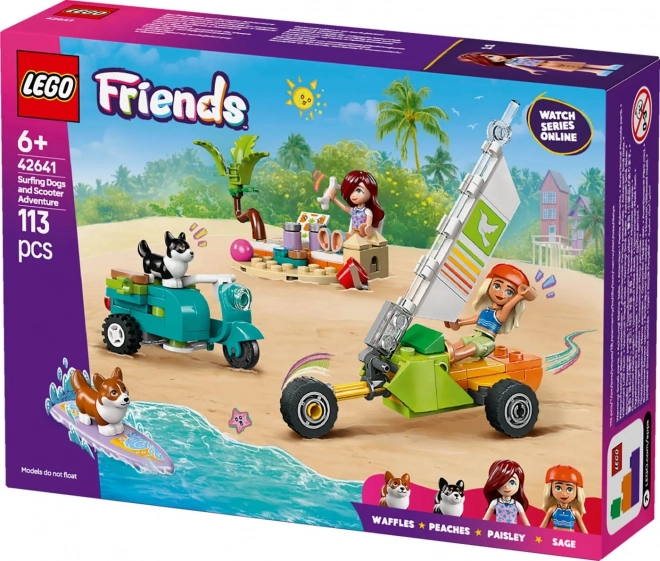 Lego Friends Kaland Szörfös Kutyákkal És Robogóval