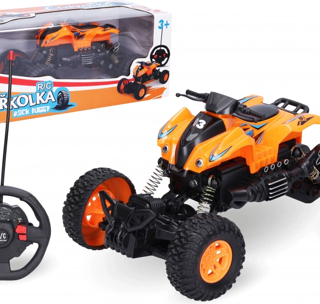 Rock Buggy RC távirányítós négykerekű 22 cm – cseh csomagolás