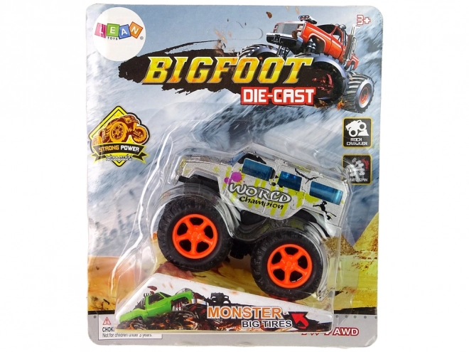 Monster Truck Nagylábú Autó Játékkészlet