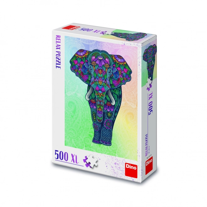 Relax Puzzle XL Elefánt 500 Darabos