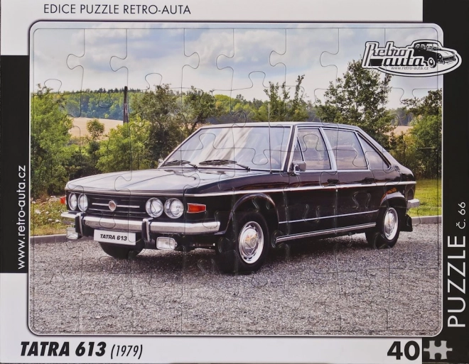 Retro Autók puzzle - Tatra 613 (1979)