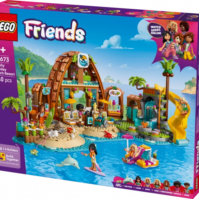 LEGO Friends Családi nyaralás a tengerparton