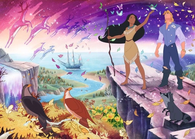 Disney: Pocahontas 1000 darabos Ravensburger puzzle