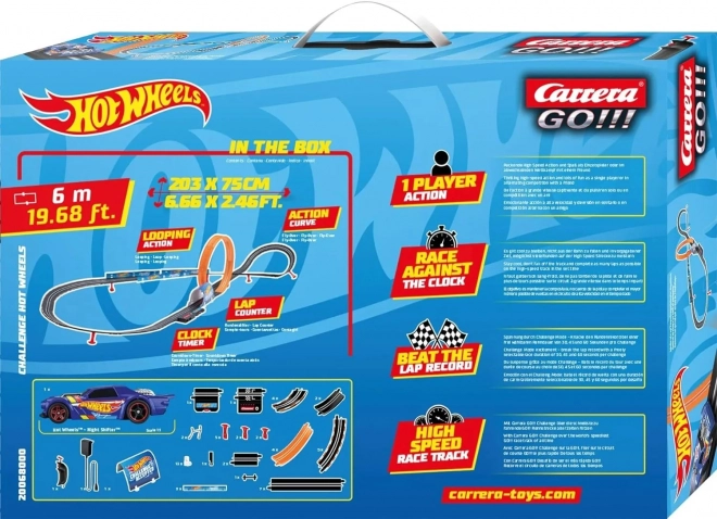 Autóversenypálya Carrera GO!!! Hot Wheels Kihívás