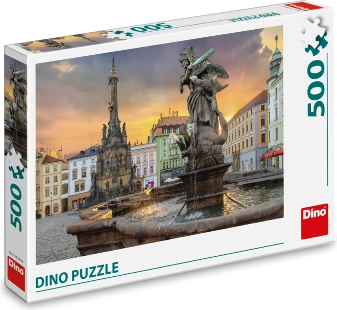 Dino puzzle Olomouc 500 darabra