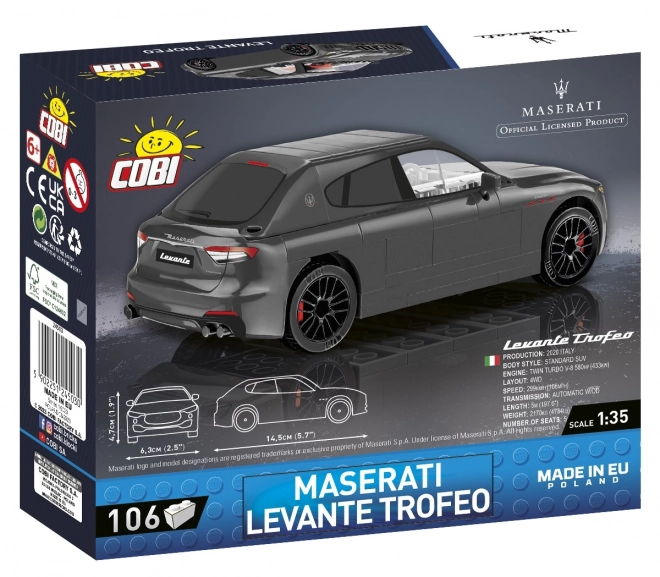 Maserati Levante Trofeo építőjáték