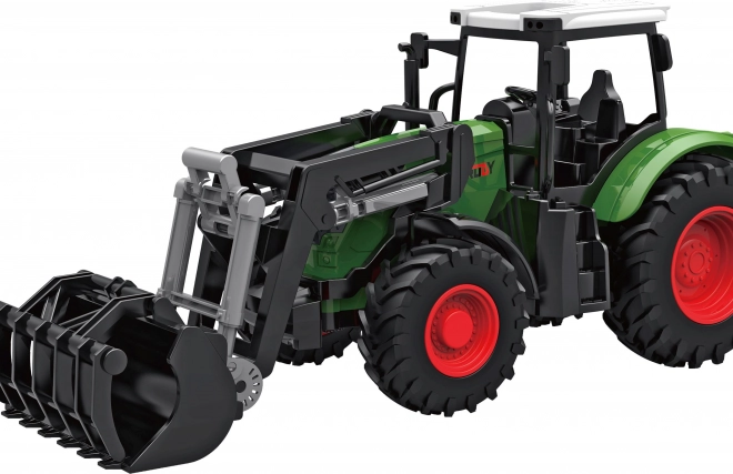 Traktor rakodóval 27 cm