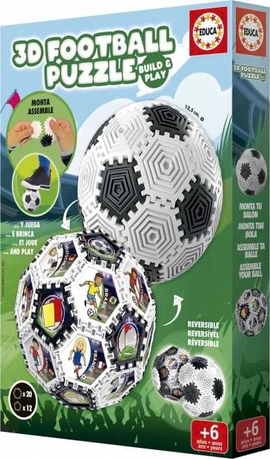 3D Puzzle Labda Foci 32 Darab - EDUCA