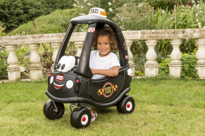 Fekete Taxi Cozy Coupe Járgány